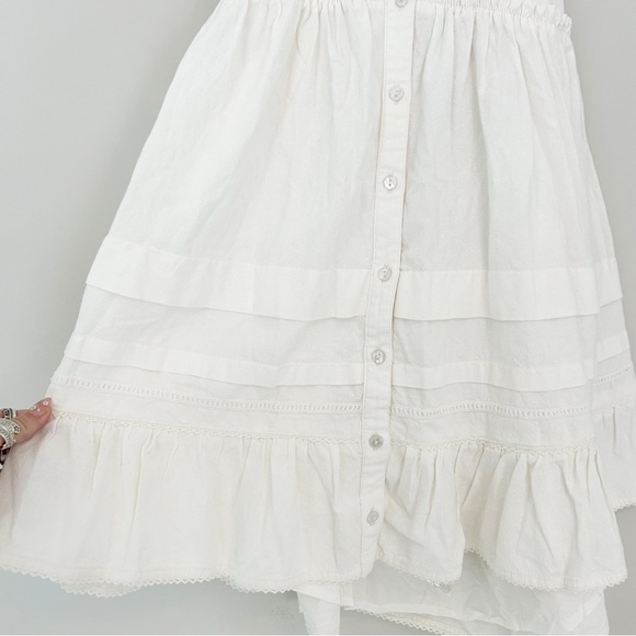 Free People Desert Days mini halter dress white NWT - Picture 9 of 16